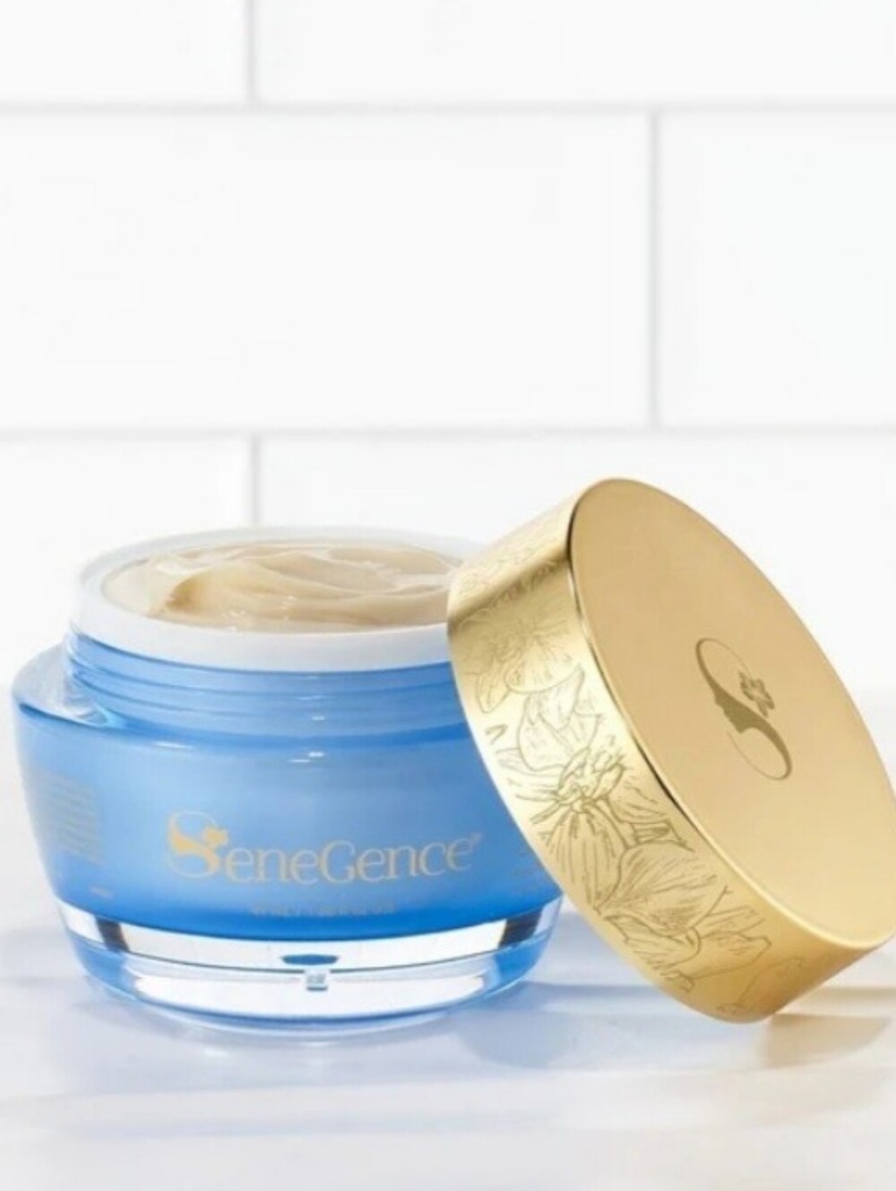 SeneGence Evening Moisturizer Facial Cream Normal to Oily 1.66 fl oz Jar Sealed